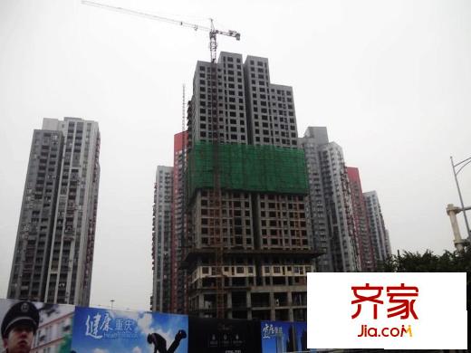 海爾海語(yǔ)江山外景圖項(xiàng)目工程進(jìn)度圖（2013.3）