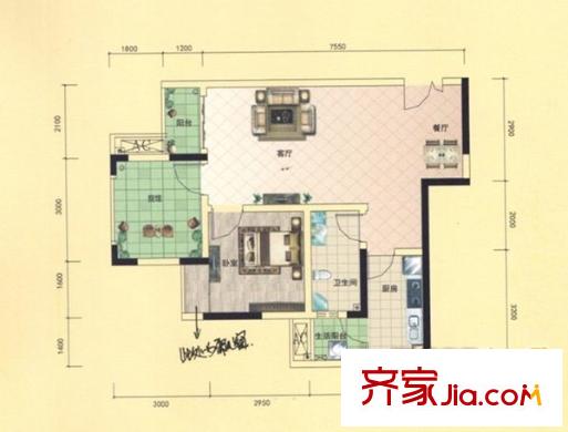 巨豪青春里 戶型圖