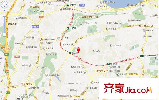 富洲新城二期交通圖2