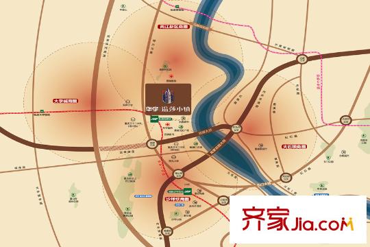 華宇溫莎小鎮(zhèn)區(qū)位圖
