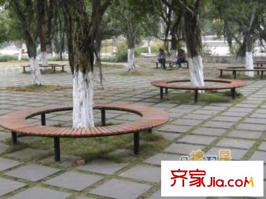 富力城河畔里周邊學校休閑區(qū)