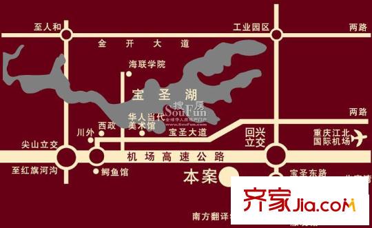 納帕溪谷交通圖