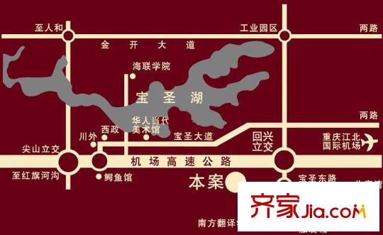 納帕溪谷交通圖