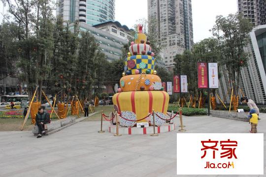 財(cái)信渝中城售樓部外景圖（2015-3-25）