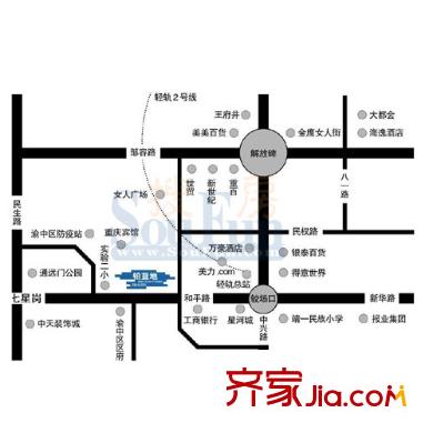 鉑藍(lán)地交通圖