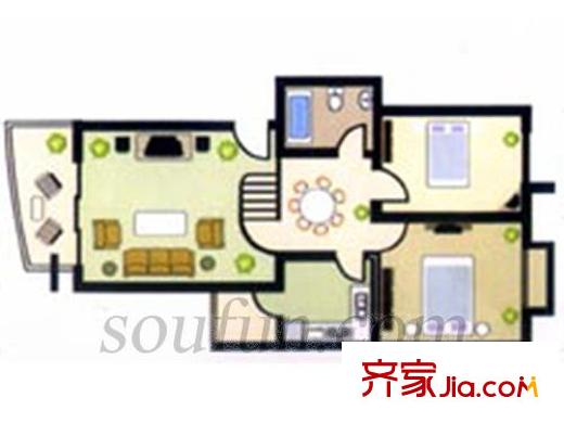 瑞豐花苑 戶型圖