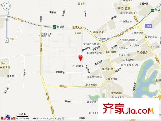 瑞豐花苑交通圖