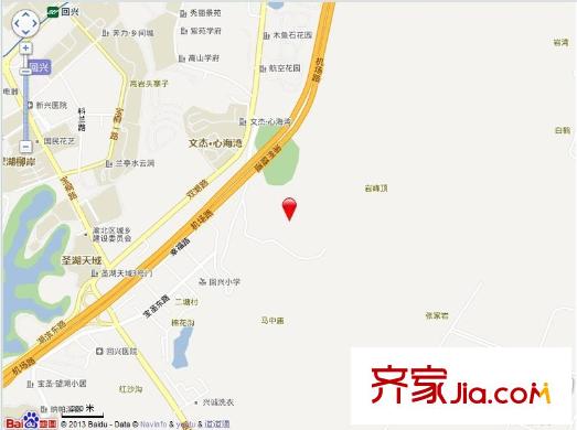 翠湖柳岸交通圖