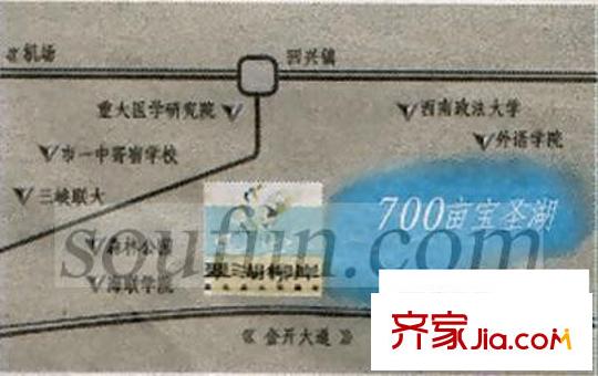 翠湖柳岸交通圖