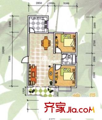 水木青華 0室 戶型圖