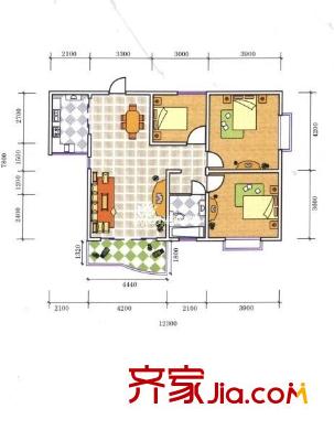 水木青華 0室 戶型圖
