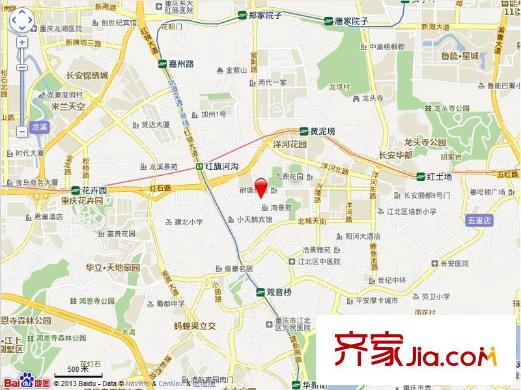 金地花園交通圖
