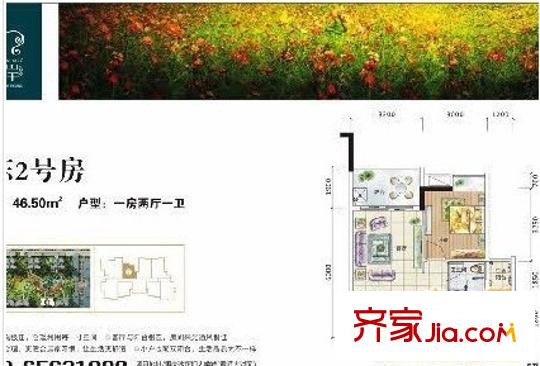 富力城E區(qū) 戶型圖