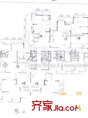 龍湖悠山時光 0室 戶型圖