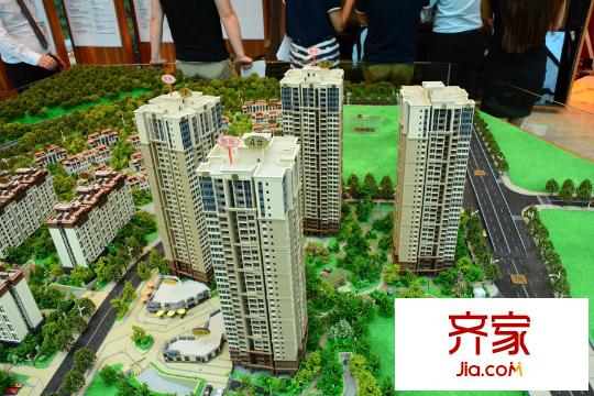 招商晶公館銷售中心沙盤圖（2015-09-08）
