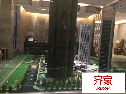 北城陽光尚線沙盤實(shí)景（2014-10-15）