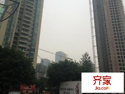 北城陽(yáng)光尚線(xiàn)工程進(jìn)度實(shí)景（2014-10-15）