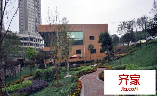 香堤花徑實景圖小區(qū)（2011.11）