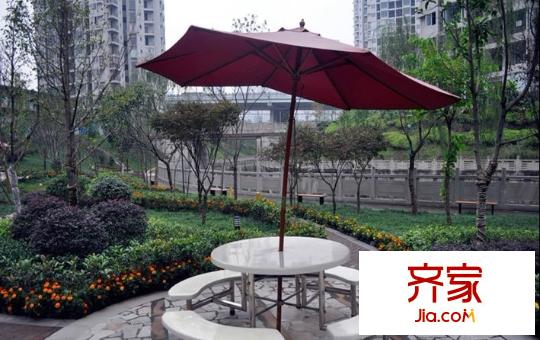 香堤花徑實景圖小區(qū)（2011.11）