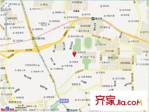 耐德佳苑交通圖