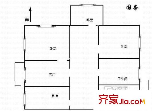 耐德佳苑 戶型圖