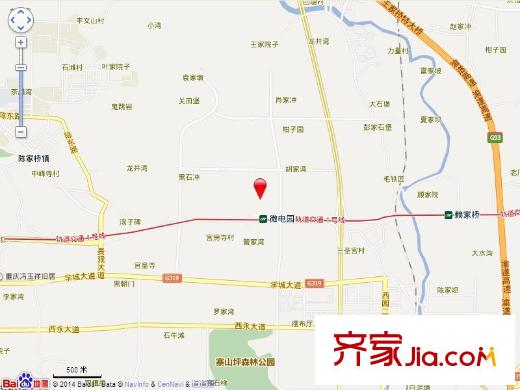 金科天宸電子地圖