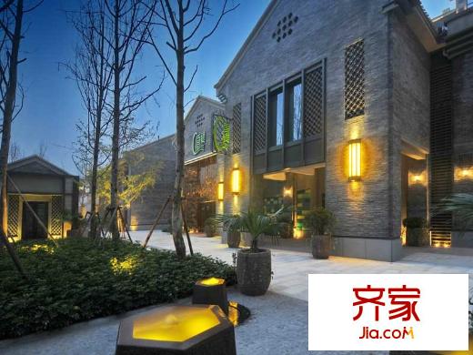 融匯溫泉城錦繡里實(shí)景圖泉里小鎮(zhèn)臨街（2014.04.28）