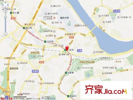 龍泉大廈交通圖