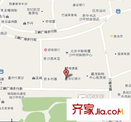 世紀(jì)銀河交通圖