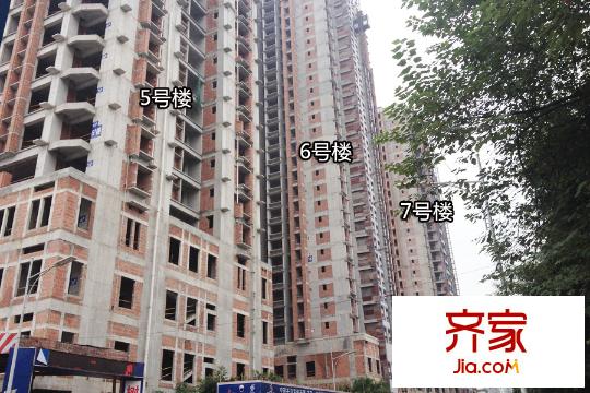 金易E世界5/6/7號樓工程進(jìn)度實(shí)景（2015-9）