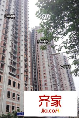金易E世界5/6/7號樓工程進度實景（2015-9）