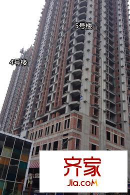 金易E世界4/5號樓工程進度實景（2015-9）