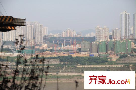 金科visar國際配套圖項目江景實景(2010.6)