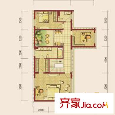 龍湖睿城瀾溪坊戶型圖龍湖睿城18 2室1廳1衛(wèi)1廚