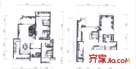 龍湖睿城瀾溪坊 戶型圖