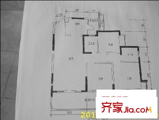 麗水菁苑戶型圖麗水箐苑 3室 戶型圖 3室2廳2衛(wèi)1廚