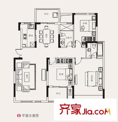 同創(chuàng)高原時尚洋房D9