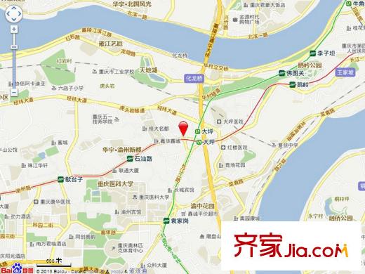康德國際交通圖