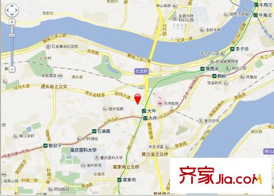康德國際交通圖