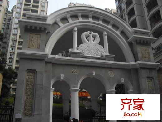 保利香檳花園B區(qū)外景圖