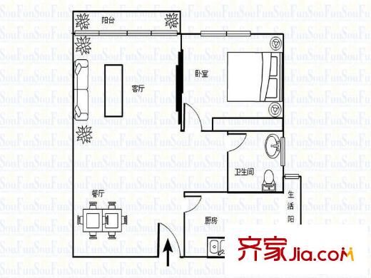 春風(fēng)城市心筑  戶型圖