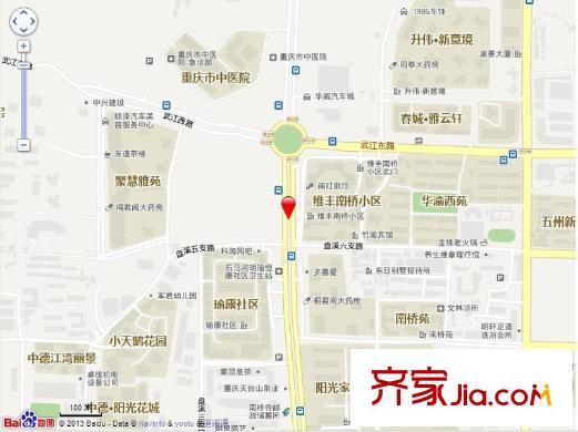春風(fēng)城市心筑交通圖