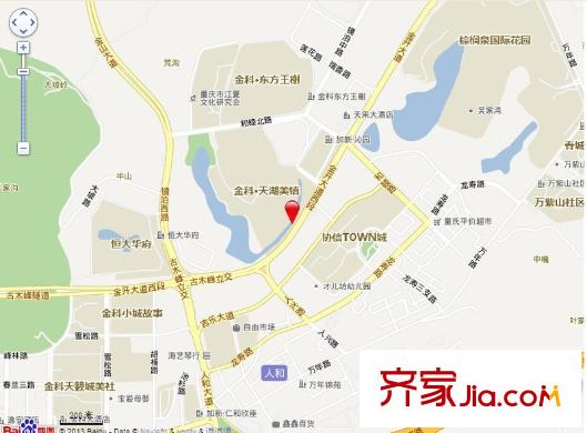 龍湖弗萊明戈交通圖