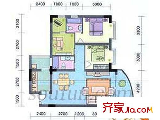 溫馨家園 戶型圖2