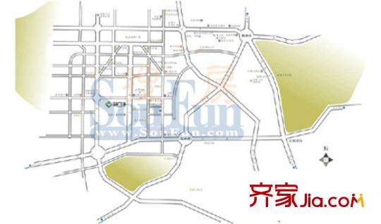 逸靜豐豪交通圖