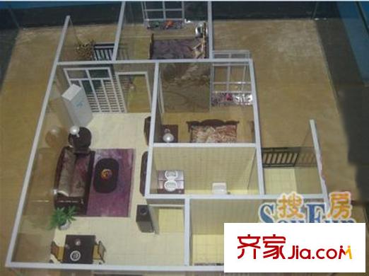 盛世龍都A區(qū)戶型圖盛世龍都 戶型圖 2室1廳1衛(wèi)1廚