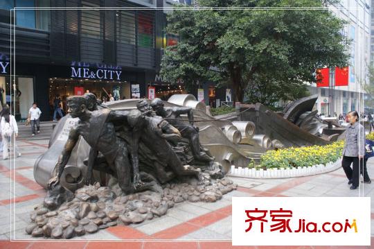 融匯溫泉城錦華里西區(qū)配套圖周邊三峽廣場