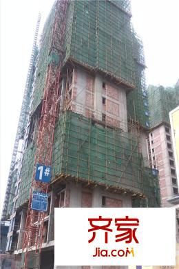 中振湖霞郡高層工程進(jìn)度（2015-9-8）