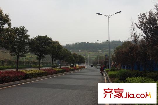 華宇上院項目西側金山大道