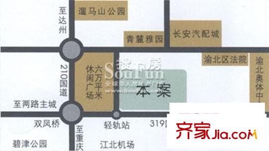 空港圣地交通圖區(qū)位圖